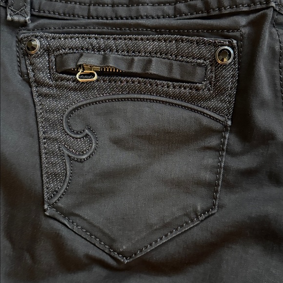 Rock Revival Black Skinny Jeans - Picture 9 of 15